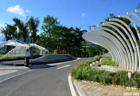 深圳璞岸度假住宅區景觀