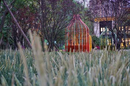 龍湖聽藍灣樣板區景觀