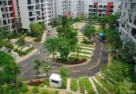 深圳中海鹽田半山溪谷花園景觀