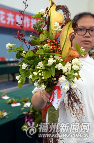 福州首屆青運會“禮儀花卉”選美